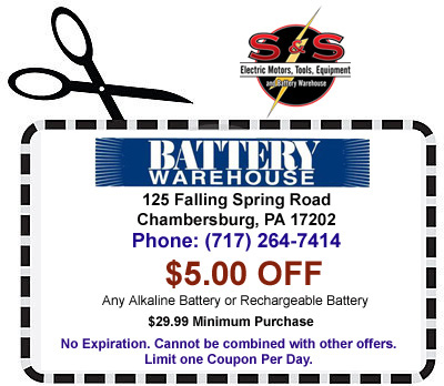 Battery Warehouse Coupon
